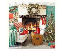 The Log Fire