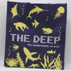 The Deep's canvas bag