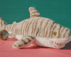 Eco-Buddies Tiger Shark - Large Soft Toy