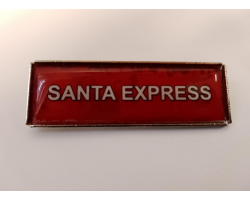 Santa Express Pin Badge