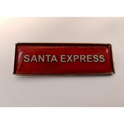 Santa Express Pin Badge