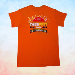 TABSFEST T-shirt Orange - Medium