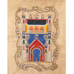 City of Babylon surrounded by Serpents by Catarina Pignato