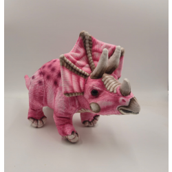Petjes Triceratops Pink 28cm