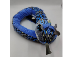 Petjes Sahara Horned Viper Blue 137cm with Rattle