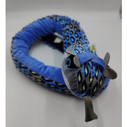 Petjes Sahara Horned Viper Blue 137cm with Rattle