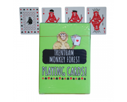 Bespoke Monkey Forest Playing Cards