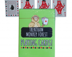 Bespoke Monkey Forest Playing Cards