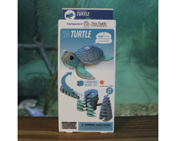 Small cardboard 3D Turtle model kit