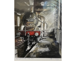 43194 on Templecombe shed.