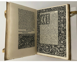 The Kelmscott Press and its Legacies: presentations by John Stirling and Sarah Hardy