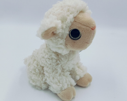 Petjes Glitter Eyes Lamb 20cm