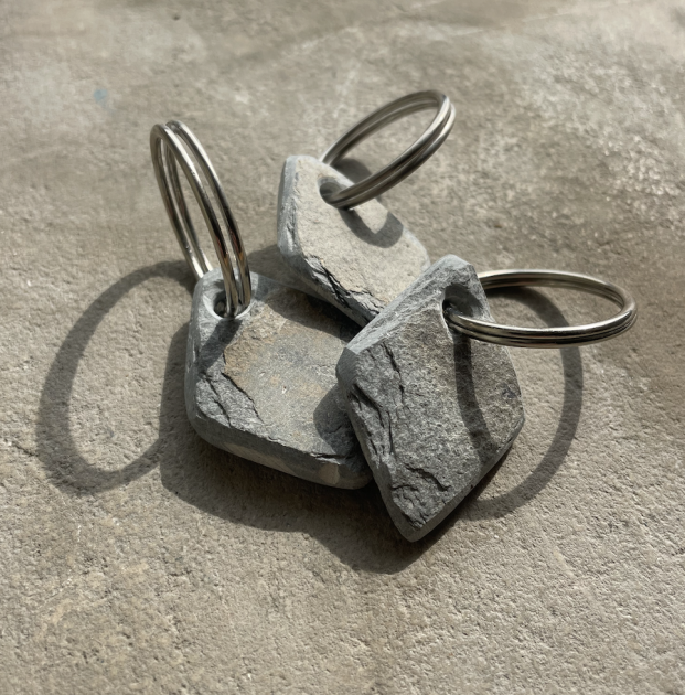 WW Slate Key Ring Diamond
