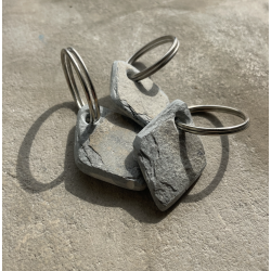 WW Slate Key Ring - Diamond