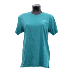 100% organic cotton BCS T- Shirt - Teal