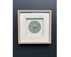 Gilding on paper by Marzieh Kaviani