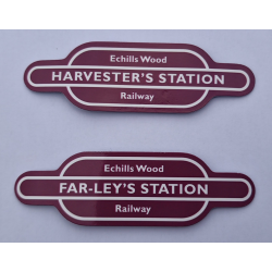 EWR Station Magnet set of 2