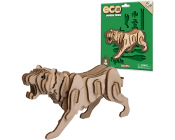 Eco 3D wooden puzzle - Tiger