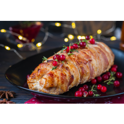 Stuffed Turkey Breast Wrapped in Bacon Medium Approx 3 - 4 kg