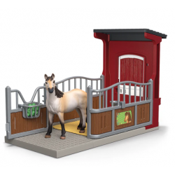 Schleich Pony Box With Mustang Mare