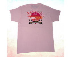 TABSFEST T-shirt Pink - Medium