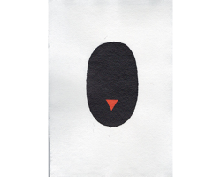 Śiva liṅga with Root Triangle by Sandra Hill