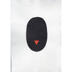 Śiva liṅga with Root Triangle by Sandra Hill
