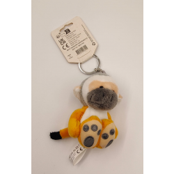 Petjes Keychain Plush Squirrel Monkey 6cm