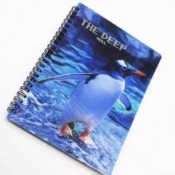 3D Penguin notepad