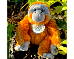 large nature planet orangutan plush.