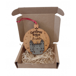 Christmas Decoration Wooden Enniskillen 3D