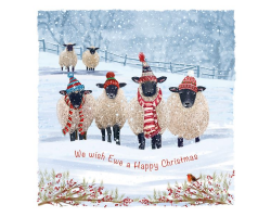 'Warm Winter Woollies' Christmas Cards