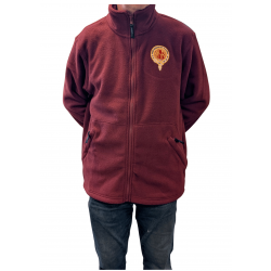 WSR Burgundy Fleece Large
