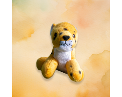 Mini Zappi Plush Cheetah