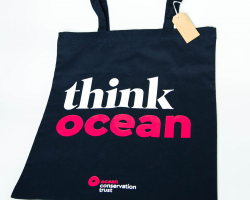 #thinkocean Tote Bag