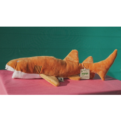 Large brown nurse shark soft toy