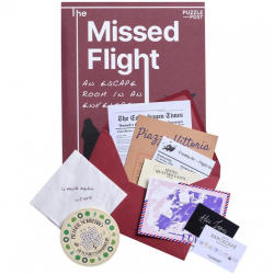 Escape Room in An Envelope: The Missed Flight