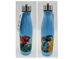 Petjes Warm/Cold Bottle Parrot Blue 500ml