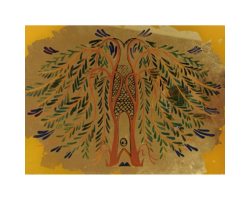 Wind and water, the Dance of Willows and Fish by Xia Xia