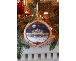 PRE-ORDER | Wentworth Woodhouse | Round Christmas Decoration