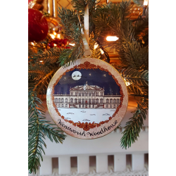 Wentworth Woodhouse | Round Christmas Decoration