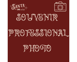 1 print souvenir photo with Santa