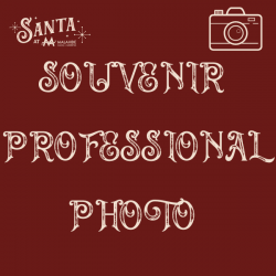 1 print souvenir photo with Santa