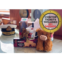 Highland Cow Hamper with Two Admissions Tickets