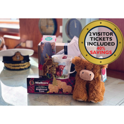 Highland Cow Hamper with Two Admissions Tickets