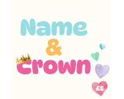 Name and Crown £5