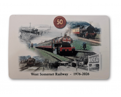 WSR 50th Anniversary Fridge Magnet Rectangular
