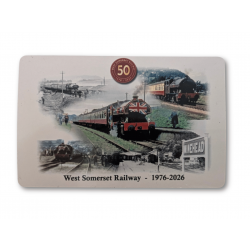 WSR 50th Anniversary Fridge Magnet Rectangular