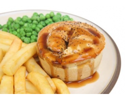 Pie, Chips & Peas