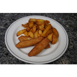Cod Goujons and Wedges